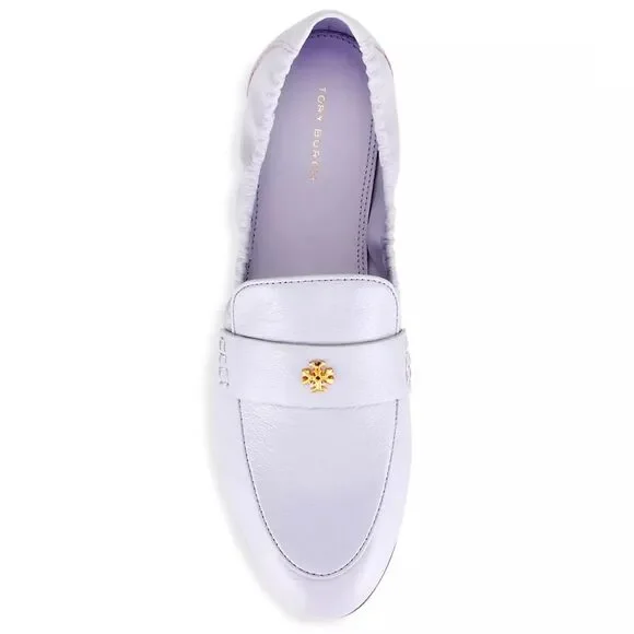 Tory Burch Ballet Leather Loafer in Lavender, New, Size 8 - Picture 2 of 16